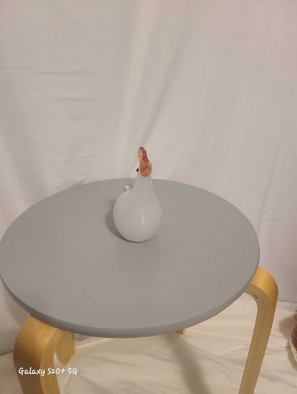 Vintage Hadeland Glassverk "Høne Pøne" Art Glass Hen 6" – Made in Norway